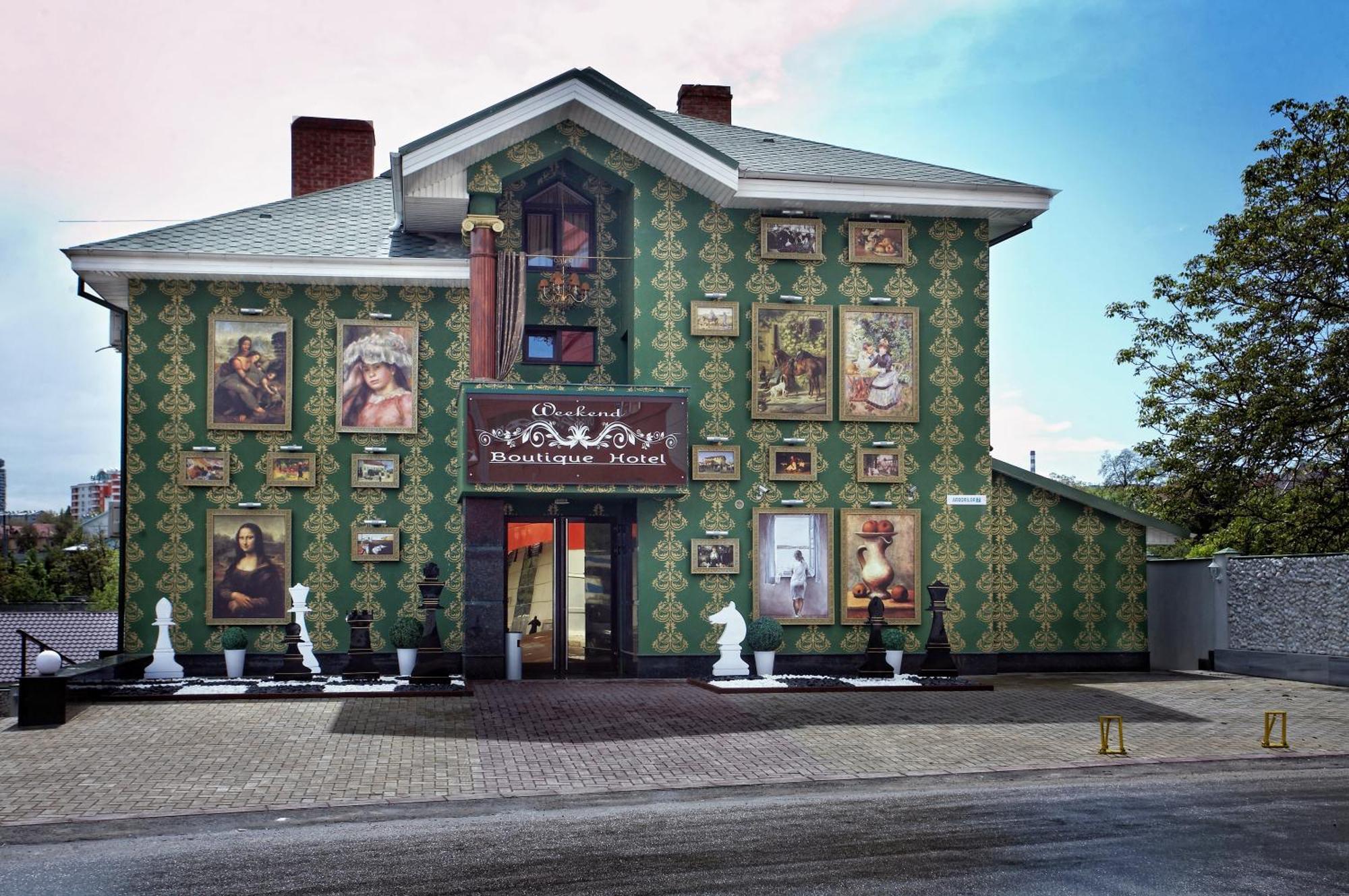 Weekend Boutique Hotel Chişinău Exterior foto